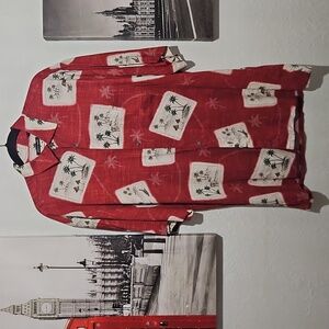 Experience the tropical allure of the Boca Classics Aloha Hawaii! Mens L Shirt